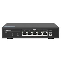 QNAP QSW-1105-5T network switch Unmanaged Gigabit Ethernet (10/100/1000) Black