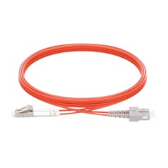 Origin Storage LC-SC OM2 Fibre Patch Cable Multimode Duplex - Orange 10m