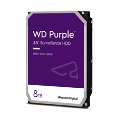 Western Digital Blue Purple internal hard drive 8 TB 5400 RPM 256 MB 3.5" Serial ATA III
