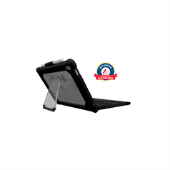 MAXCases Extreme KeyCase-T with Smart Connector Trackpad and Flex Stand for iPad 10 (Non-Detachable) (Black)