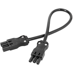 Fellowes Extension Cable with 3-pole connector - 1m