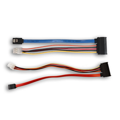 iStorage 8 Pack of SATA Data/Power Cables for KCLONE-HDS-PRO Models