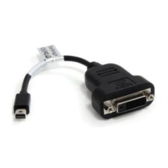 miniDP to DVI-D SL (96mm) mDP to DVI SL adapter up to 1920x1200 @ 60Hz no latch not RVL