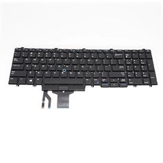 Dell US Keyboard 106 Keys Non-Backlit for Latitude E5550/E5570/5580/5590