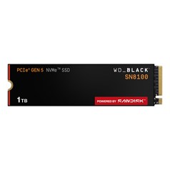 SanDisk Black WD_BLACK� SN8100 NVMe� SSD POWERED BY 1 TB