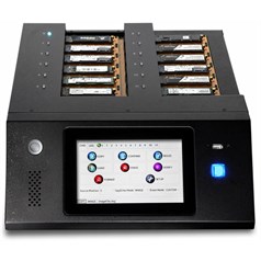 iStorage Kanguru KanguruClone 11 M.2 NVMe SSD Pro Duplicator|Supports Copying Up to 11 M.2 NVMe and M.2 SATA SSDs|Up to 25GB/min transfer rates|Powerful Erase and Disk Wipe Features |Standalone System |Detailed and downloadable system logs |