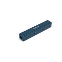 Origin Storage Travel Dock USB C 6in1 Wired USB 3.2 Gen 1 (3.1 Gen 1) Type-C Blue