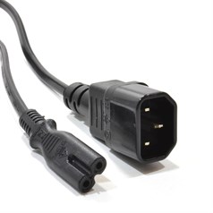 Origin Storage 2m Power Cable - PDU to Switch IEC C14(M)-IEC C7(F)