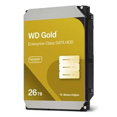 Western Digital Gold WD261KRYZ internal hard drive 26 TB 7200 RPM 512 MB 3.5" Serial ATA III