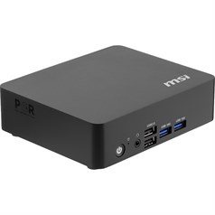 MSI Cubi NUC TWG S-013EU Intel® N N150 8 GB DDR5-SDRAM 128 GB SSD Windows 11 Pro Mini PC Black