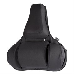 Fellowes Back Support for Office Chair - Professional Series Ultimate Back Support with Antibacterial Protection - H36.5 x W37.5 x D5.5cm