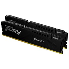 Kingston Technology FURY Beast 64GB 5600MT/s DDR5 CL36 DIMM (Kit of 2) Black