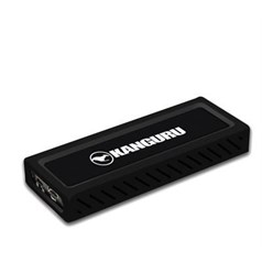 iStorage Kanguru UltraLock Superspeed+ USB-C M.2 NVMe External SSD 4 TB| Secure Portable Solid State Drive |Physical Write Protect Switch| Secure Firmware| TAA Compliant |