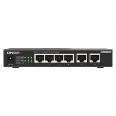 QNAP QSW-2104-2T-R2 network switch Unmanaged 10G Ethernet (100/1000/10000) Desktop Black