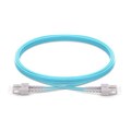 Origin Storage SC-SC OM3 Fibre Optic Cable Multimode Duplex - Aqua 2m