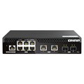 QNAP QSW-M2106R-2S2T network switch Managed L2 10G Ethernet (100/1000/10000) 1U Black