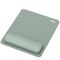 Fellowes Breyta Mouse Mat Wrist Rest Mouse Pad Wrist Support with Antibacterial Protection Ergonomic Mouse Mat Sage