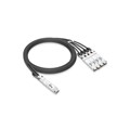 Origin Storage MCP7Y50-N002-FLT NVIDIA Mellanox Compatible Direct Attach Copper Breakout Cable Infiniband twin port NDR 800GBase OSFP to 4x200GBase OSFP (Flat Top Passive 2m)