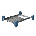 RackSolutions 1U Sliding Computer Shelves for 4-post racks / incl. CMA