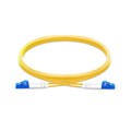 Origin Storage LC-LC OS2 Fibre Optic Cable Singlemode Duplex - Yellow 1.5m
