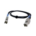 QNAP CAB-PCIE10M-8644-4X Serial Attached SCSI (SAS) cable 1 m Black