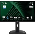 MSI PRO MP275PG 27 Inch Monitor, FHD (1920 x 1080), 100Hz, IPS, 1ms, 1x HDMI 1.4b, 1x DP 1.2a output, 1x D-Sub(VGA), Built-in Speakers, Anti-Glare, Anti-Flicker, Less Blue light, TÜV Certified, VESA, Kensington, 4-way adjustable stand, Black