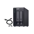 QNAP TR-002 storage drive enclosure HDD/SSD enclosure Black 2.5/3.5"