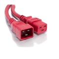 Origin Storage IEC C20 - IEC C19 IEC Lock Red PVC 1.5mm Power Leads