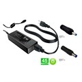 BTI 45W AC Adapter with 7.5mm and 4.5mm connectors for use with HP models Spectre 13 240 G2 240 G3 250 G2 250 G3 Notebook PC Chromebook 11 Elitebook 1040 Folio Probook 11 Probook X2. Ships with UK and EU plugs