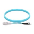 Origin Storage SC-ST OM3 Fibre Optic Cable Multimode Duplex - Aqua 10m