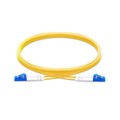 Origin Storage LC-LC OS2 Fibre Patch Cable Singlemode Duplex Yellow 20m