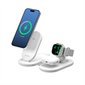 Alogic PackAway 3in1 Qi2 Wireless Charging Stand - White