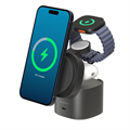 Alogic Powerpod 4in1 Qi2 Wireless Charging stand - Black