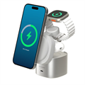 Alogic Powerpod 4in1 Qi2 Wireless Charging stand - White
