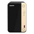 QNAP TS-264 NAS Tower Intel® Celeron® N5095 8 GB 0 TB QNAP QTS Black, Gold