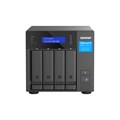 QNAP TVS-H474 NAS Tower Intel® Pentium® G7400 8 GB DDR4 0 TB QuTS hero Black