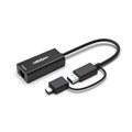 Origin Storage 4Z527AA-OS cable gender changer USB3.0/USB-C RJ45 Black