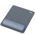 Fellowes Breyta Mouse Mat Wrist Rest Mouse Pad Wrist Support with Antibacterial Protection Ergonomic Mouse Mat Marine