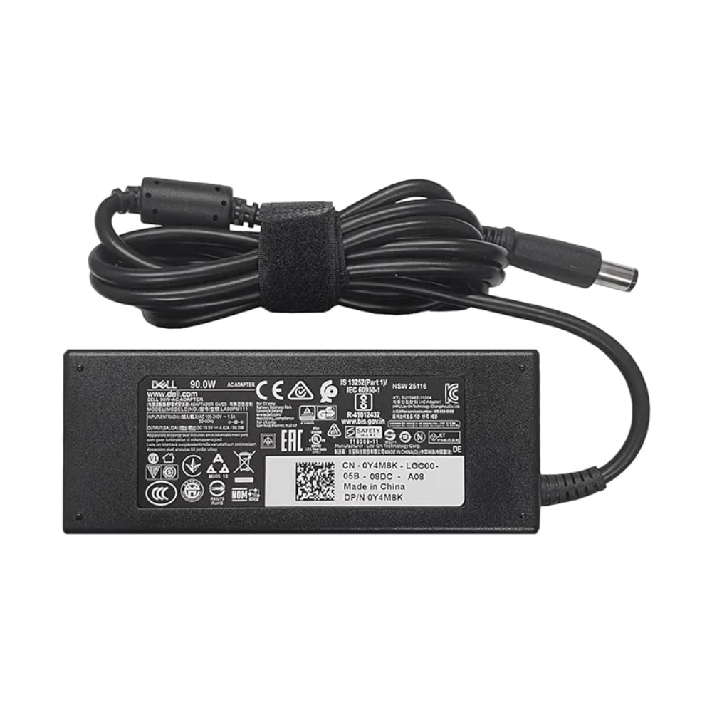 Dell AC Adapter 90W for Latitude ESeries includes UK Power Cable