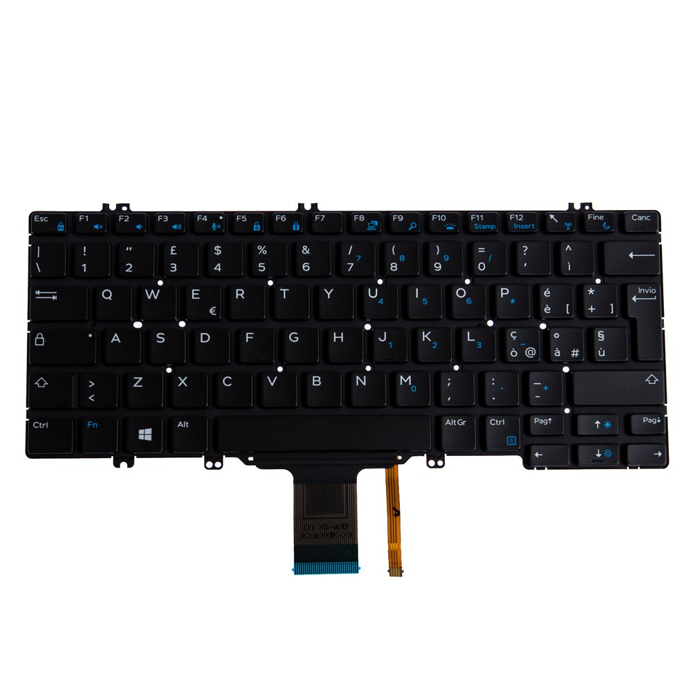 Dell Italian Keyboard Backlit Single Point for Latitude 5320