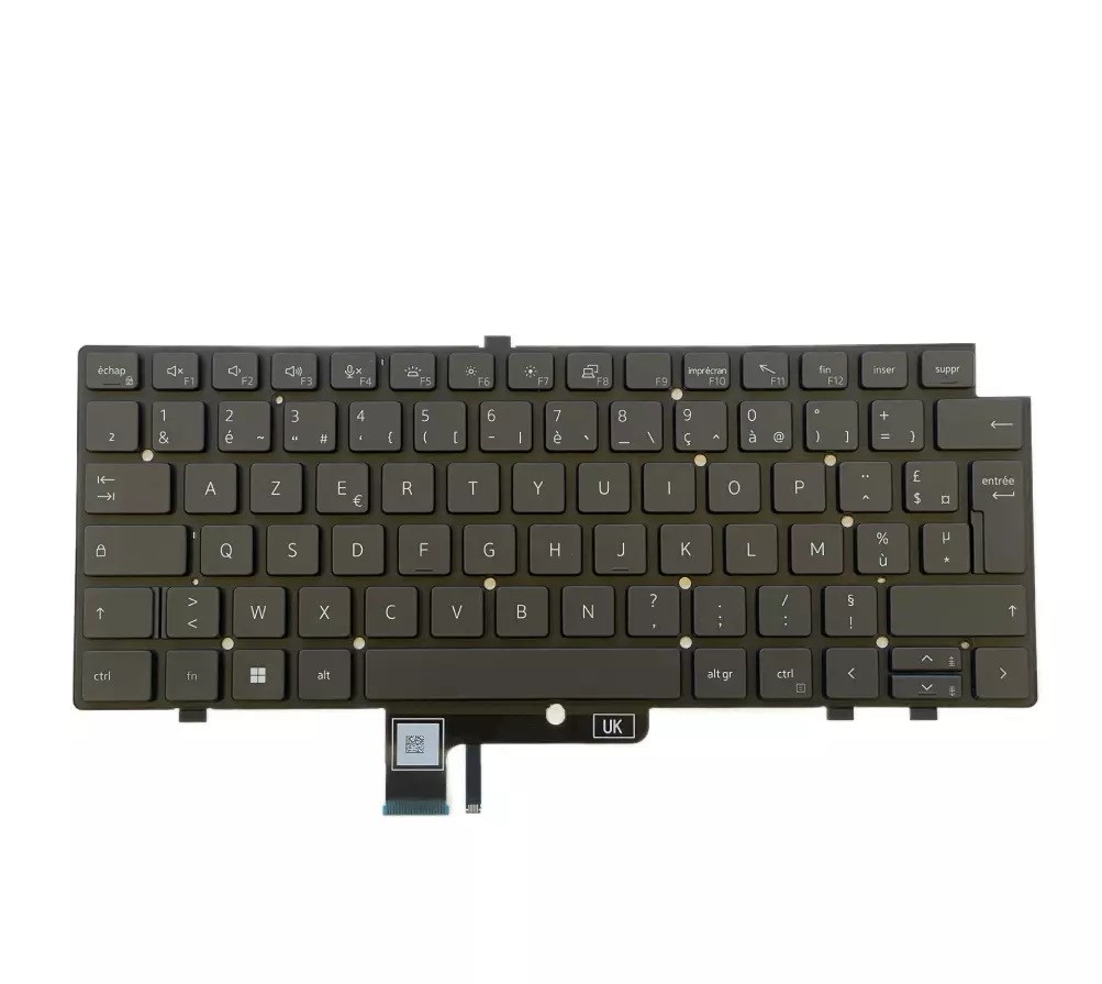 Dell French Keyboard 80 Keys Backlit for Latitude 74/7640