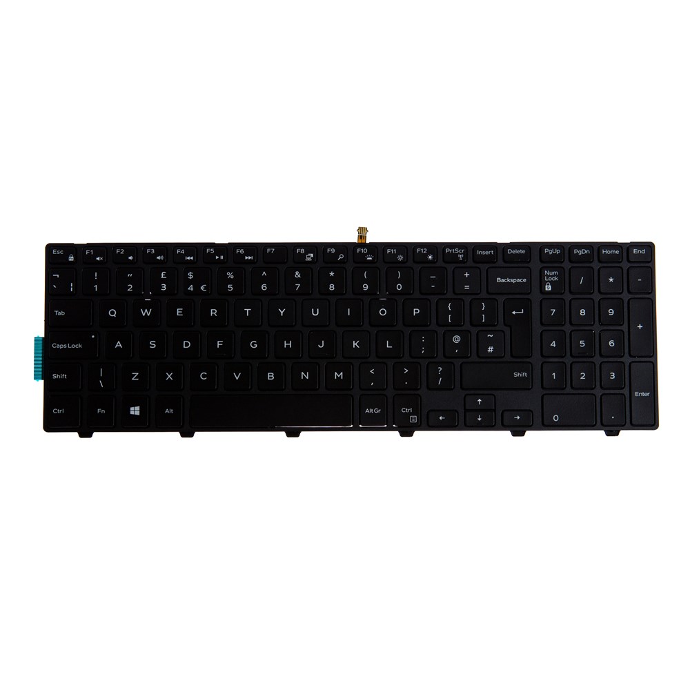 Dell UK Keyboard 102 Keys Backlit for Latitude 3510 Vostro 5502