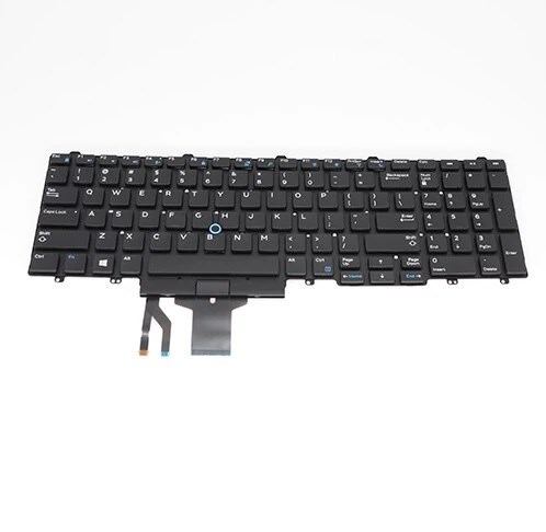 Dell US Keyboard 106 Keys Non-Backlit for Latitude E5550/E5570/5580/5590